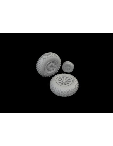 P-51D wheels diamond tread 