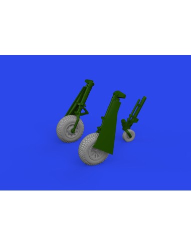 P-51D wheels cross tread 