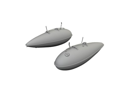 P-51D 75gal drop tanks PRINT 1/72 