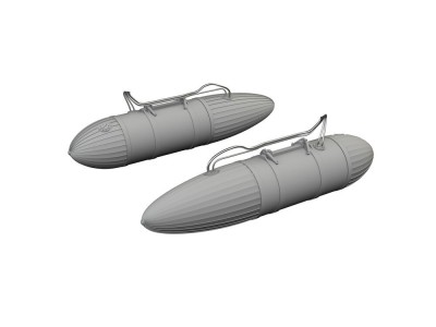 P-51D 108gal paper drop tanks PRINT 