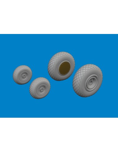B-24H wheels  AIRFIX 