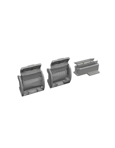 MiG-21 wheel bays PRINT 