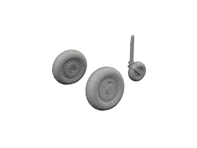Bf 109G-10 wheels 