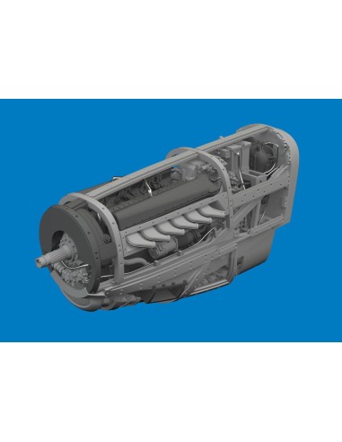 P-51D engine PRINT  EDUARD 