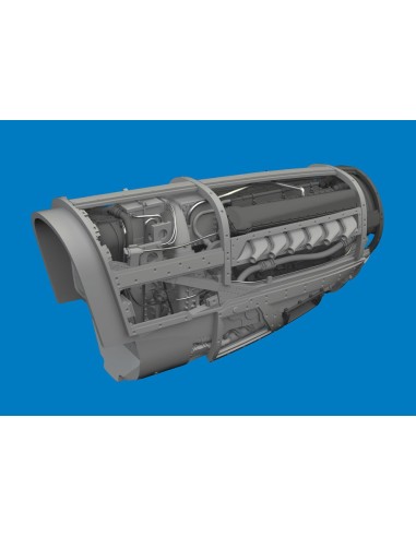 P-51D engine PRINT  EDUARD 