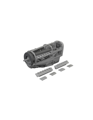 P-51D engine PRINT  EDUARD 