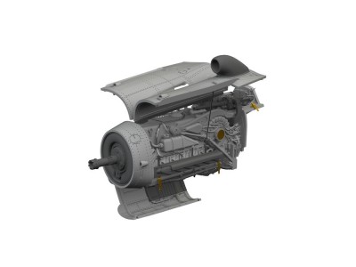 Bf 109G-10 WNF engine PRINT   EDUARD 