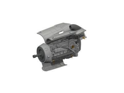 Bf 109G-10 Mtt Regensburg engine PRINT   EDUARD 