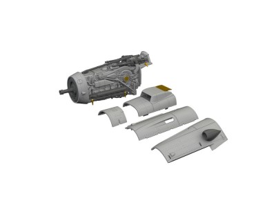 Bf 109G-10 Erla engine PRINT  EDUARD 