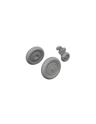 Bf 109G-6 wheels  TAMIYA 