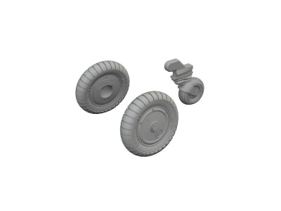 Bf 109G-6 wheels  TAMIYA 