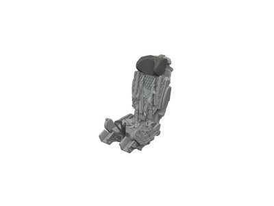 MiG-21 seat w/ integral belts PRINT  EDUARD 