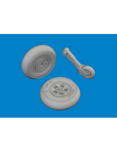 Spitfire Mk.I/II/V wheels for IBG 