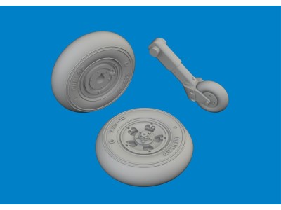 Spitfire Mk.I/II/V wheels for IBG 