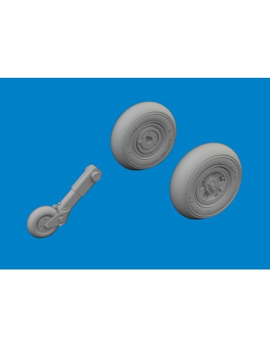 Spitfire Mk.I/II/V wheels for IBG 