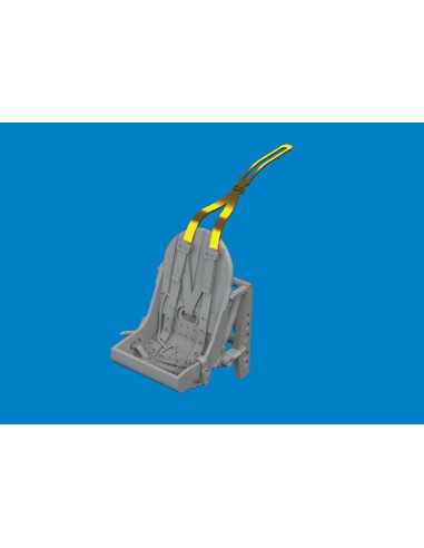 Spitfire Mk.I/II/V metal seat w/ integral belts PRINT for IBG 
