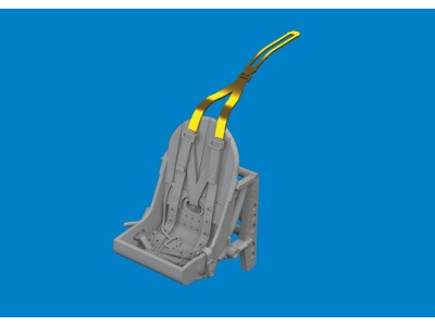 Spitfire Mk.I/II/V metal seat w/ integral belts PRINT for IBG 