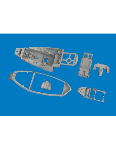 F-35C cockpit PRINT for Tamiya 