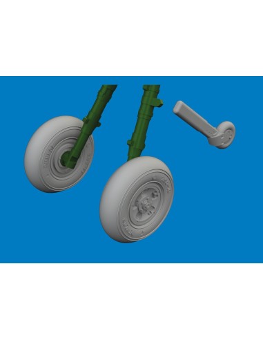 Spitfire Mk.V wheels for Eduard 
