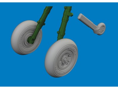Spitfire Mk.V wheels for Eduard 