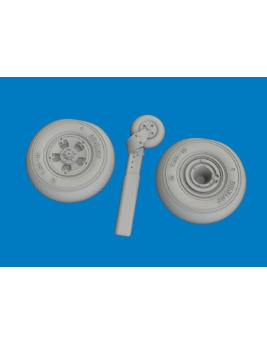 Spitfire Mk.V wheels for Eduard 