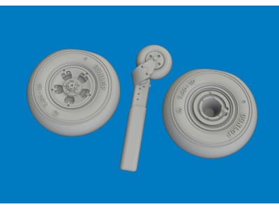Spitfire Mk.V wheels for Eduard 