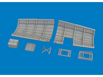 Spitfire Mk.V radio compartment PRINT for Eduard 
