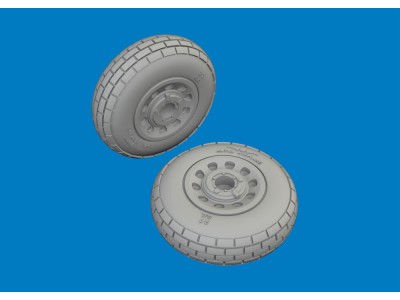 P-51D wheels block tread for Arma Hobby 