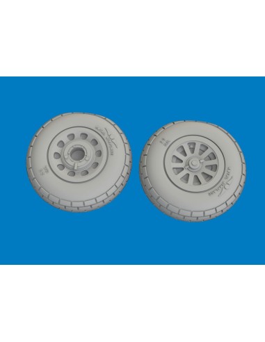 P-51D wheels block tread for Arma Hobby 