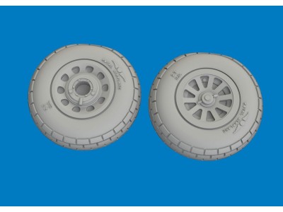 P-51D wheels block tread for Arma Hobby 