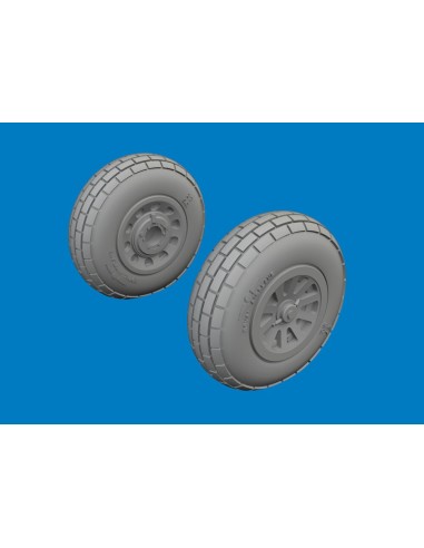 P-51D wheels block tread for Arma Hobby 