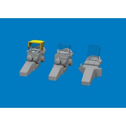 P-51D gun sights PRINT for Arma Hobby 