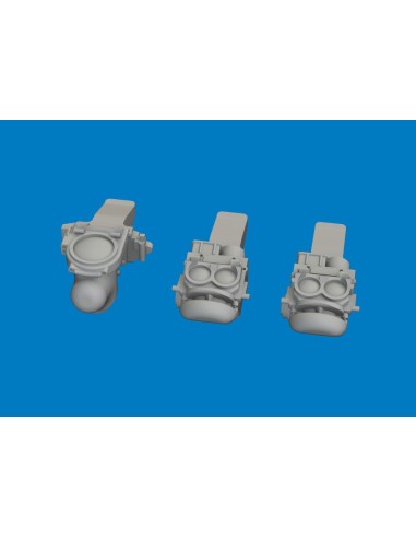 P-51D gun sights PRINT for Arma Hobby 