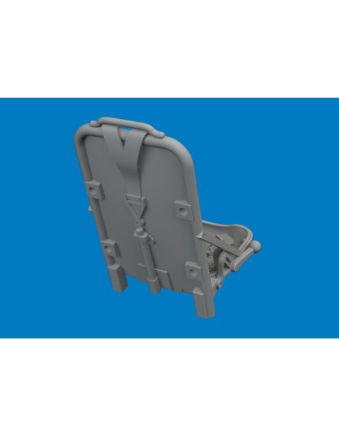 P-51D seat w/ integral seat belts PRINT for Arma Hobby 