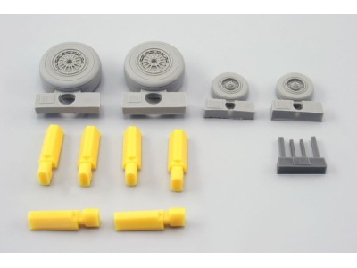 F-4C/D/E/F/G wheels for Tamiya 