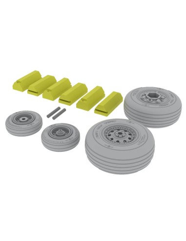 F-4J/S wheels for Tamiya 