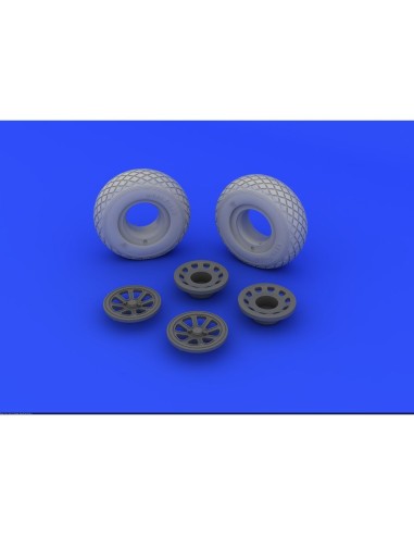 P-51 wheels for Tamiya 