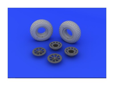 P-51 wheels for Tamiya 