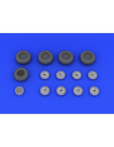 He 219 wheels for Revell 