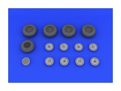 He 219 wheels for Revell 