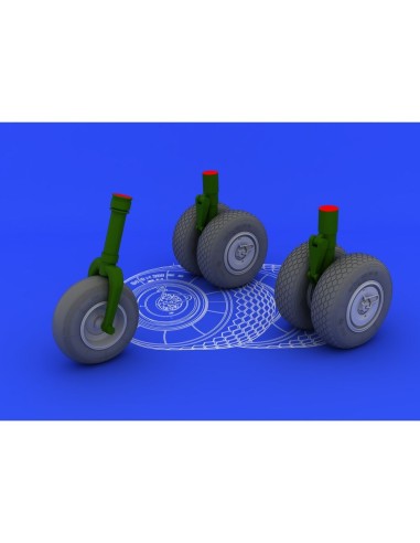 He 219 wheels for Revell 