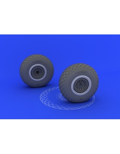 B-17 wheels for HK Models 