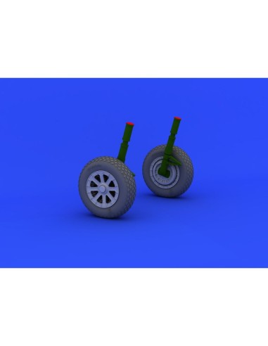 F4U-1 wheels for Tamiya 