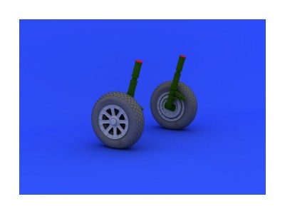 F4U-1 wheels for Tamiya 