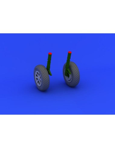 F4U-1 wheels for Tamiya 
