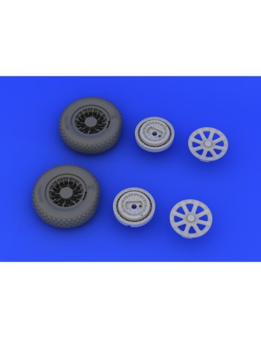 F4U-1 wheels for Tamiya 