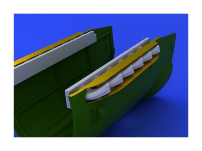 Bf 109G-6 exhaust stacks for Revell 