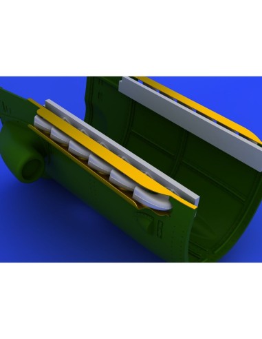 Bf 109G-6 exhaust stacks for Revell 