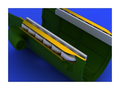 Bf 109G-6 exhaust stacks for Revell 