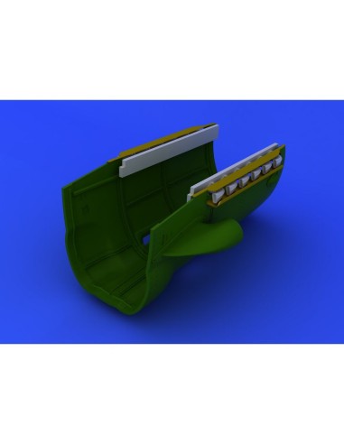 Bf 109G-6 exhaust stacks for Revell 